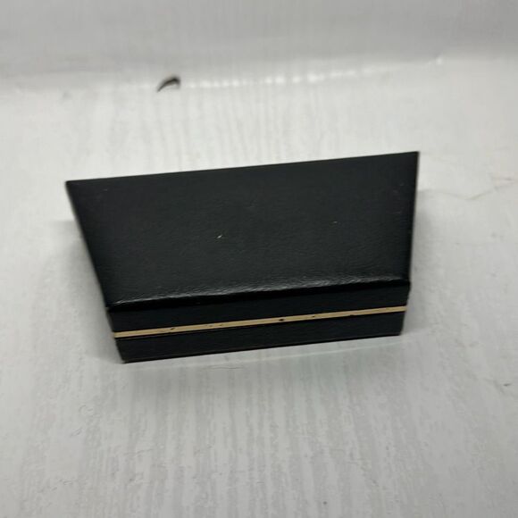 Vintage Swank Cuff Links Silver Toned Square Design In Original Box with Tie Tac - Picture 5 of 6